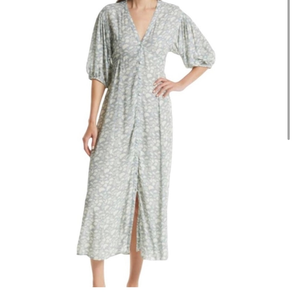 Faherty Havana Dress ALTERED SLEEVES